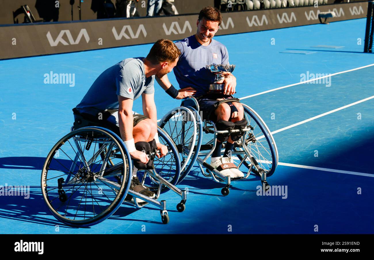 melbourne-australia-24-jan-2025-alfie-hewett-gbr-gordon-reid-gbr