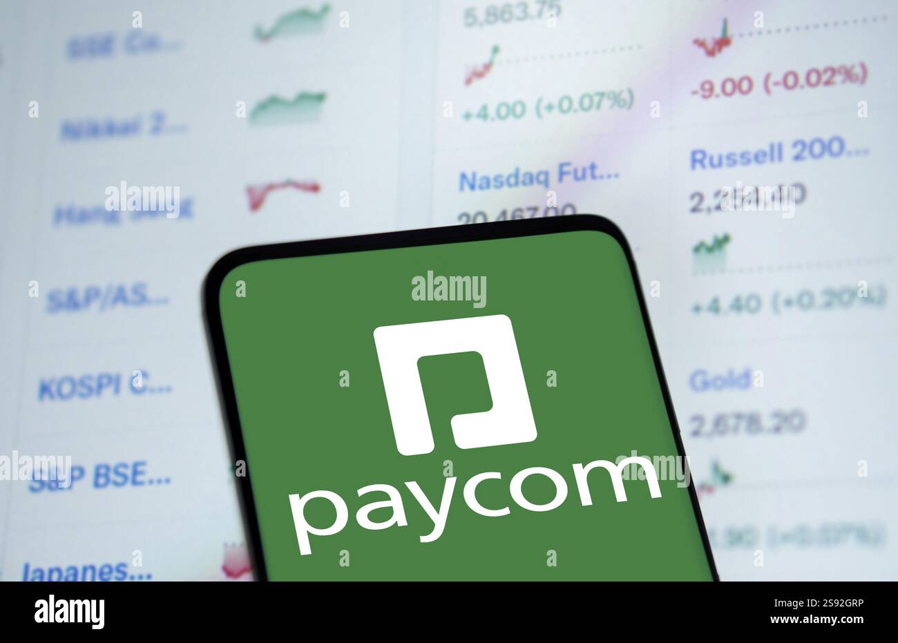 Paycom logo hi-res stock photography and images - Alamy
