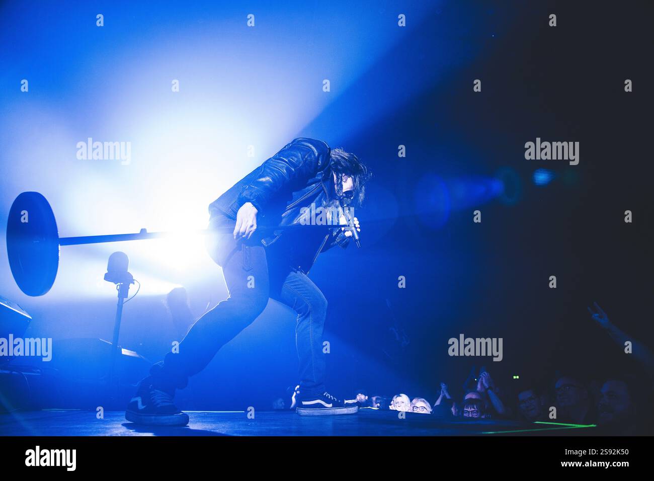 Aarhus, Denmark. 23rd, January 2025. The Danish death metal band Baest ...