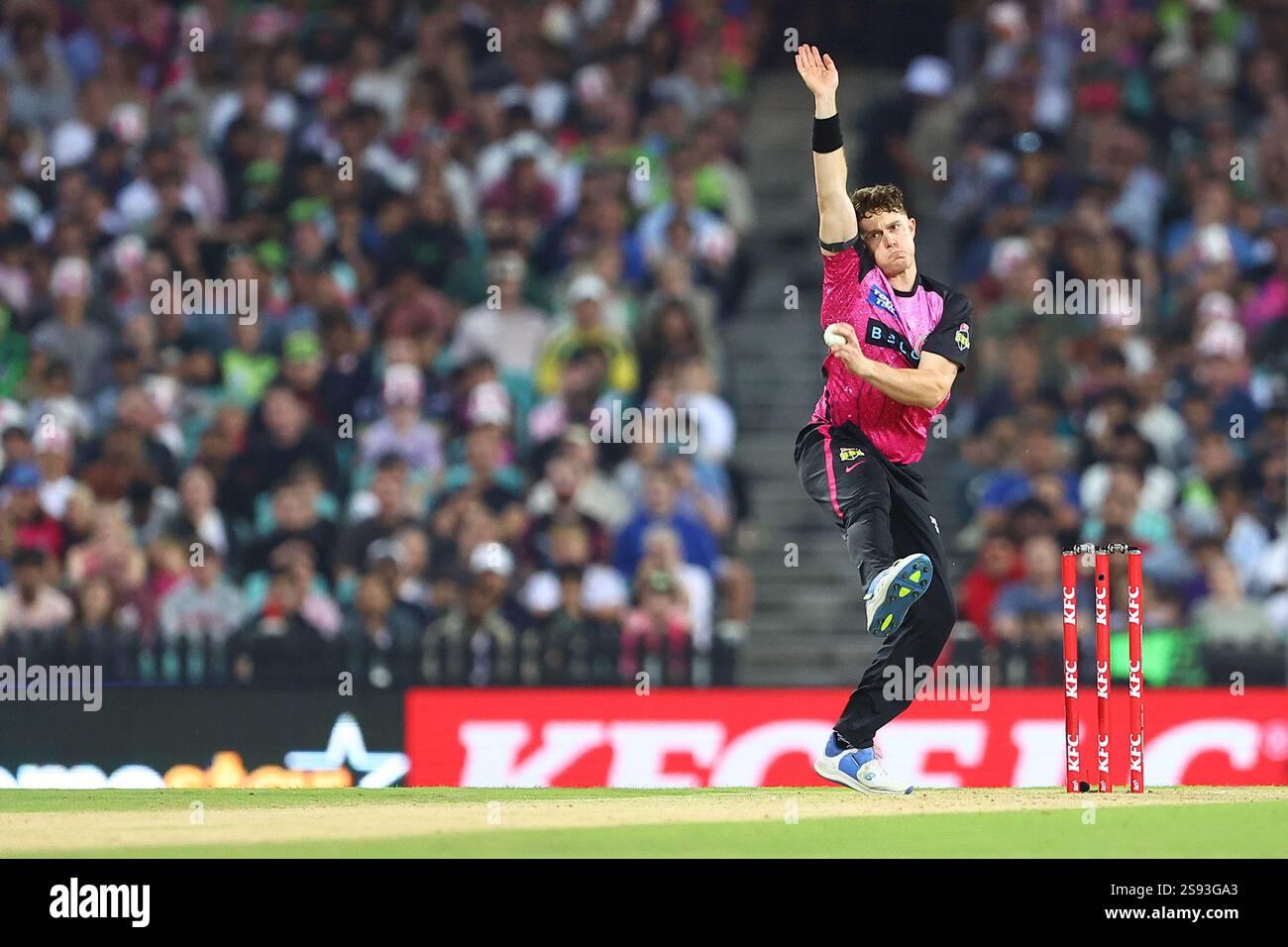 24th January 2025; Sydney Cricket Ground, Sydney, NSW, Australia Big Bash T20 League