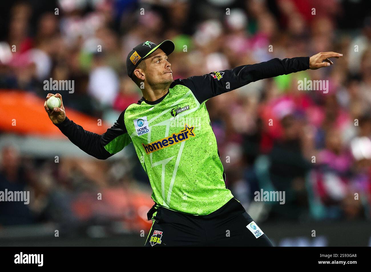 24th January 2025; Sydney Cricket Ground, Sydney, NSW, Australia Big Bash T20 League