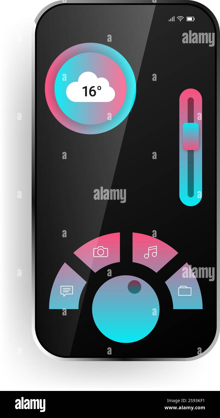 Image showcases futuristic digital interface hi-res stock photography ...