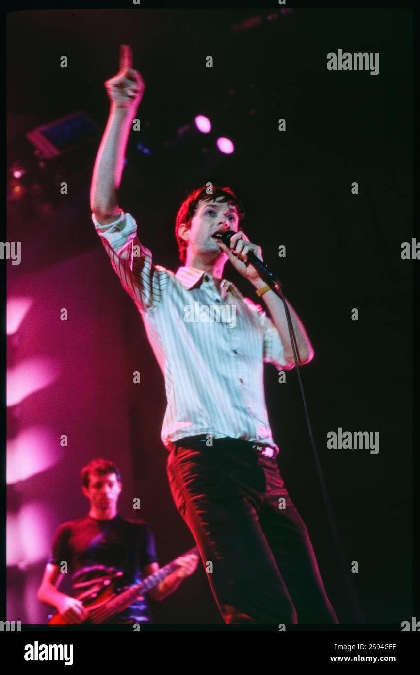 JARVIS COCKER, DIFFERENT CLASS TOUR, 1996: Jarvis Cocker of the band ...