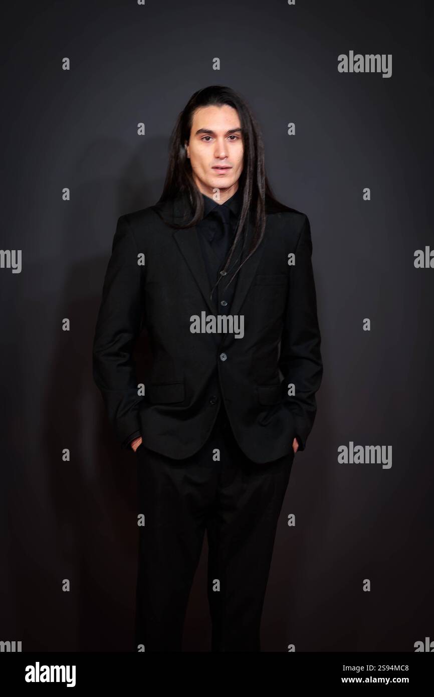 Italian premiere of the movie A Complete Unknown. Rome, Italy January