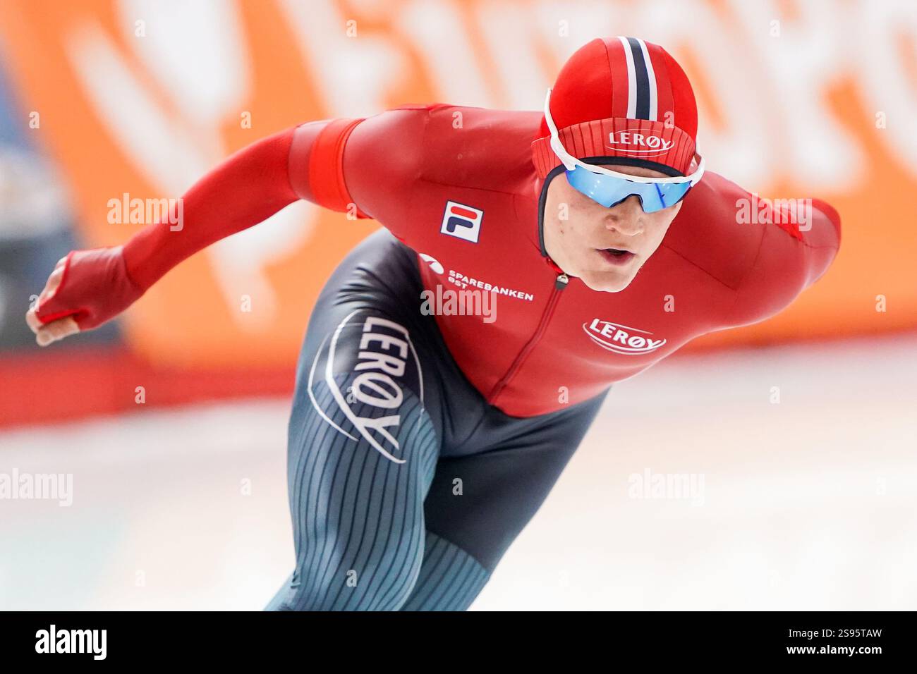 CALGARY, CANADA JANUARY 24 competing during the ISU World Cup Speed