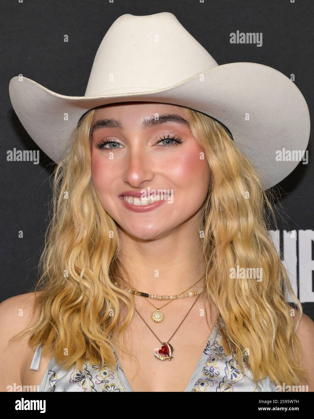 January 23, 2025, Hollywood, California, USA: McKenzi Brooke attends