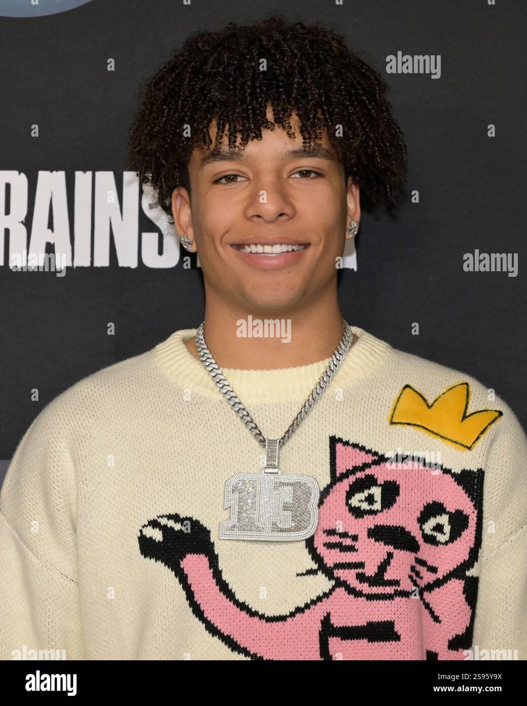 Kane Bailey Rapper January 23, 2025, Hollywood, California, USA: Kane Bailey attends Los ...