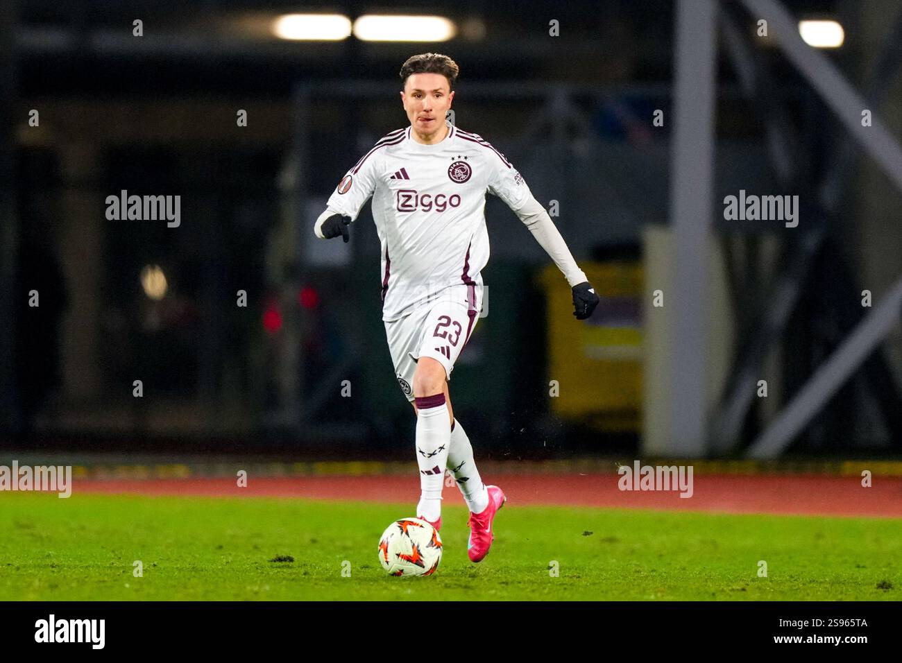RIGA, 23012025 , Daugava Stadium , football, UEFA Europa League