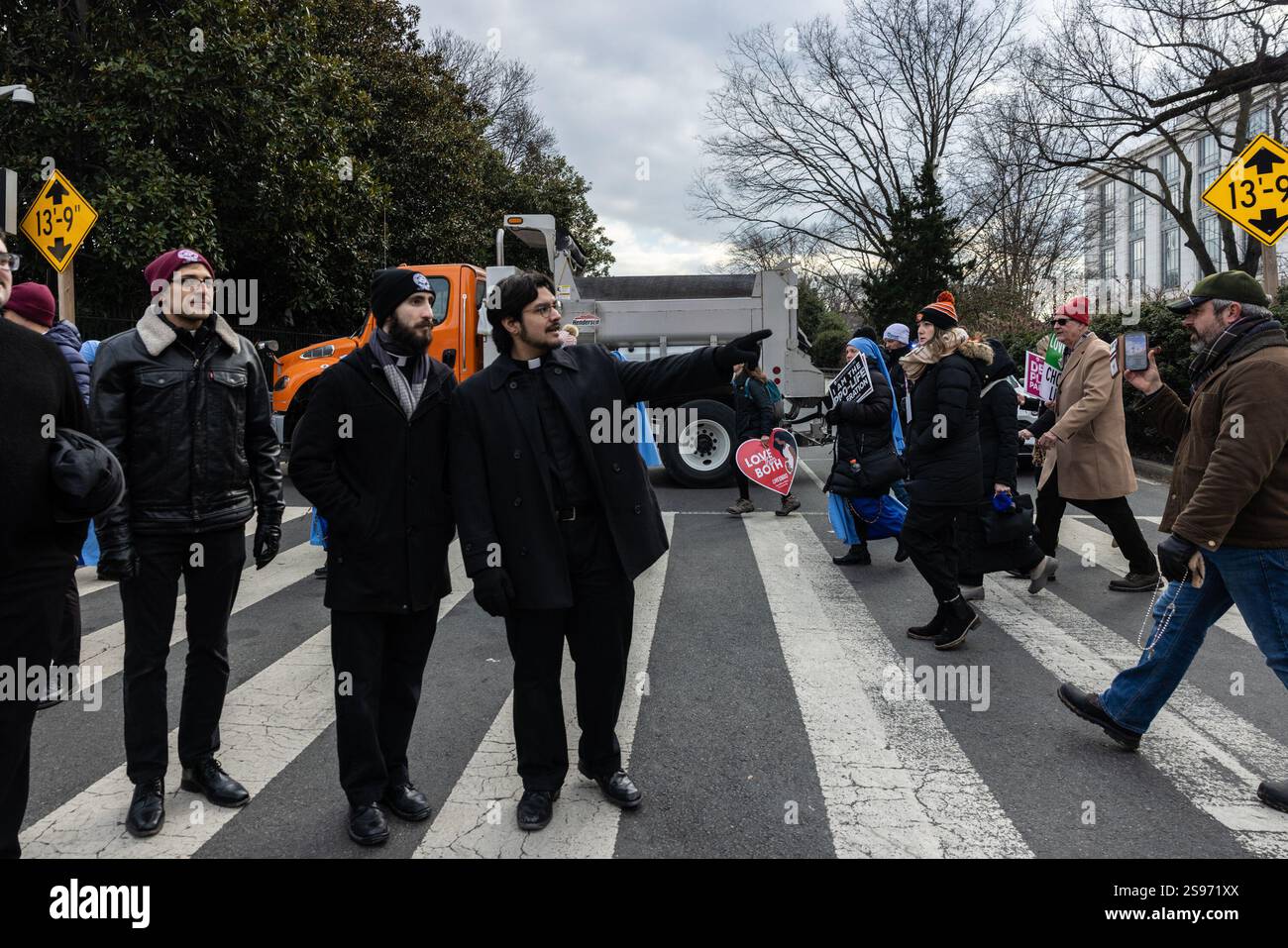 Prolife demonstrators participate in the annual March For Life in