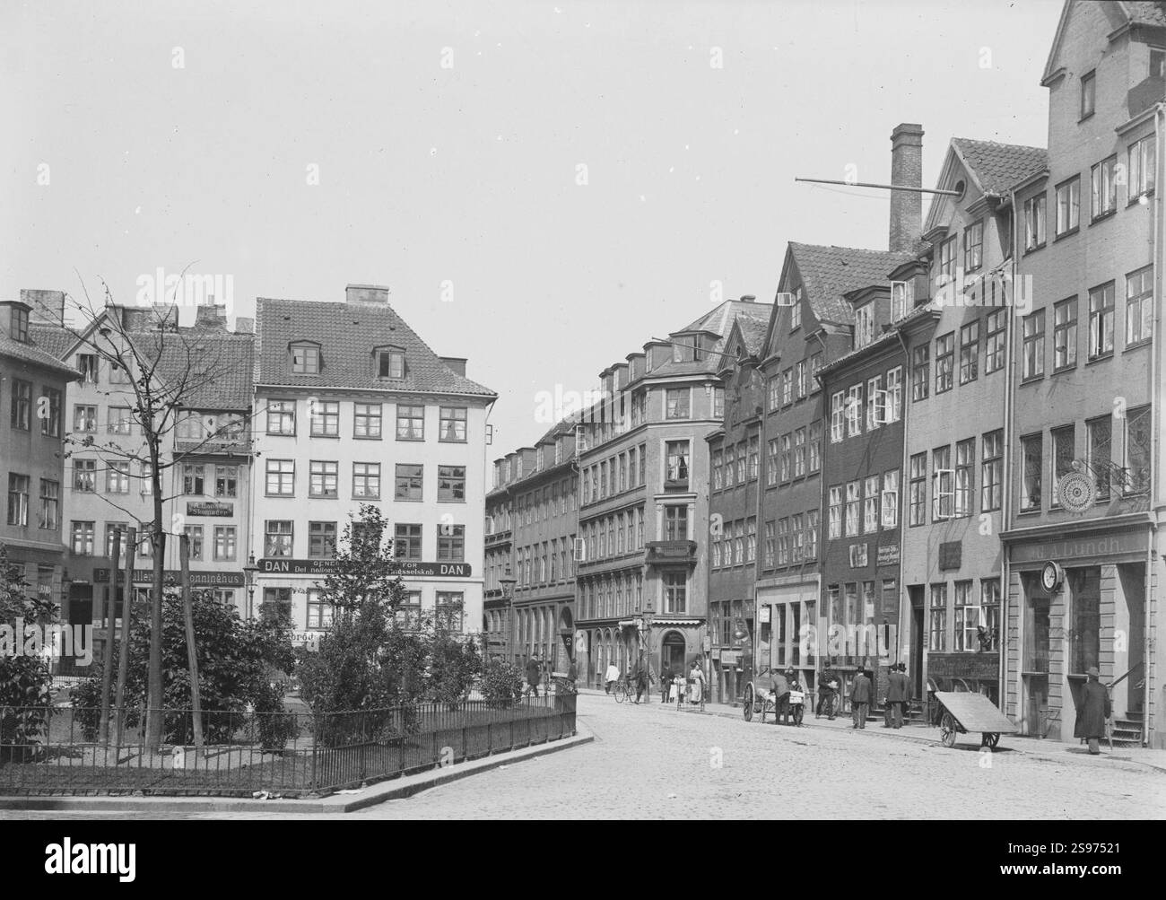 Gråbrødre Torv set mod Løvstræde (3). Stock Photo