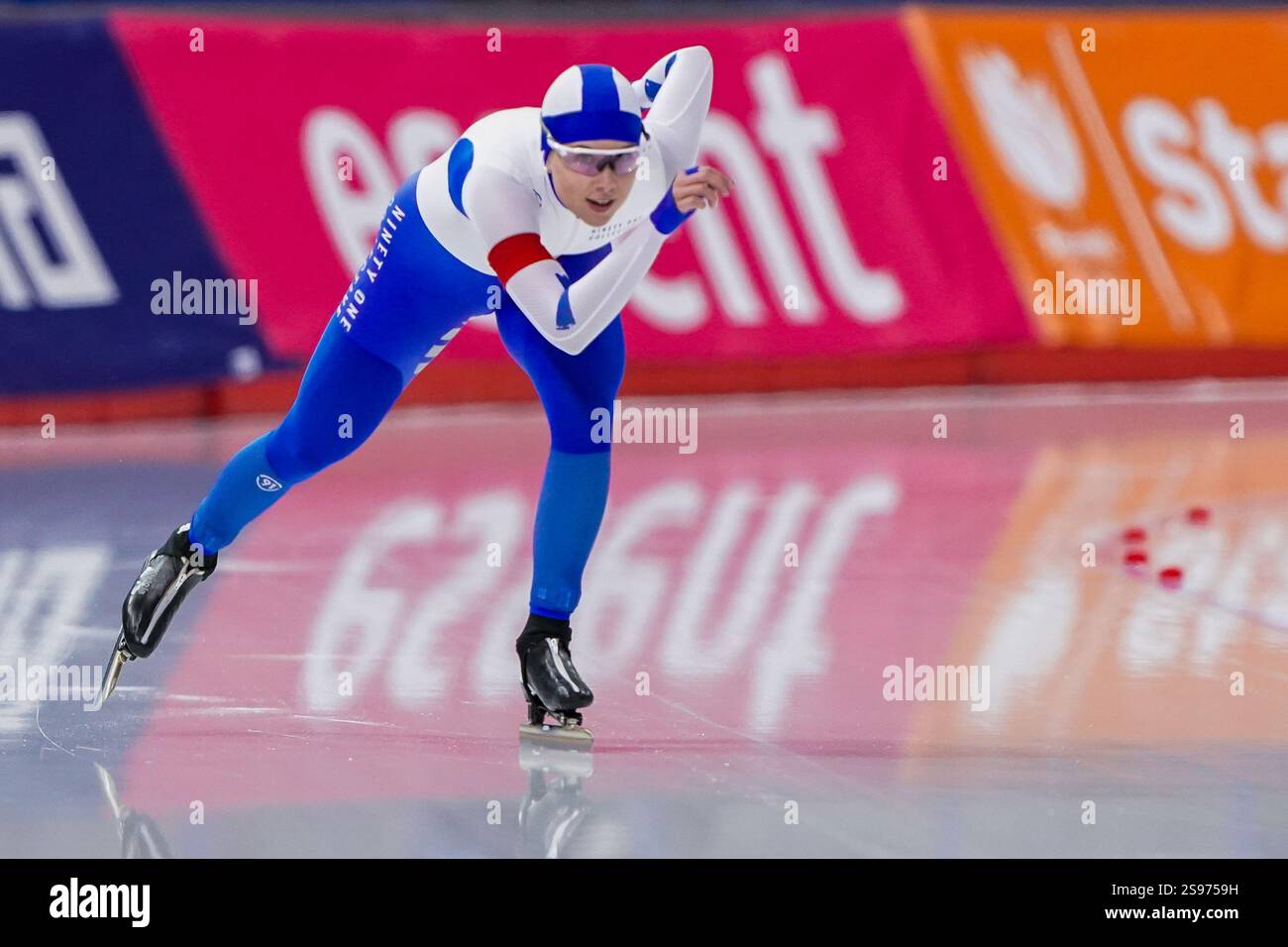 CALGARY, CANADA JANUARY 24 Laura Kivioja of Finland competing during