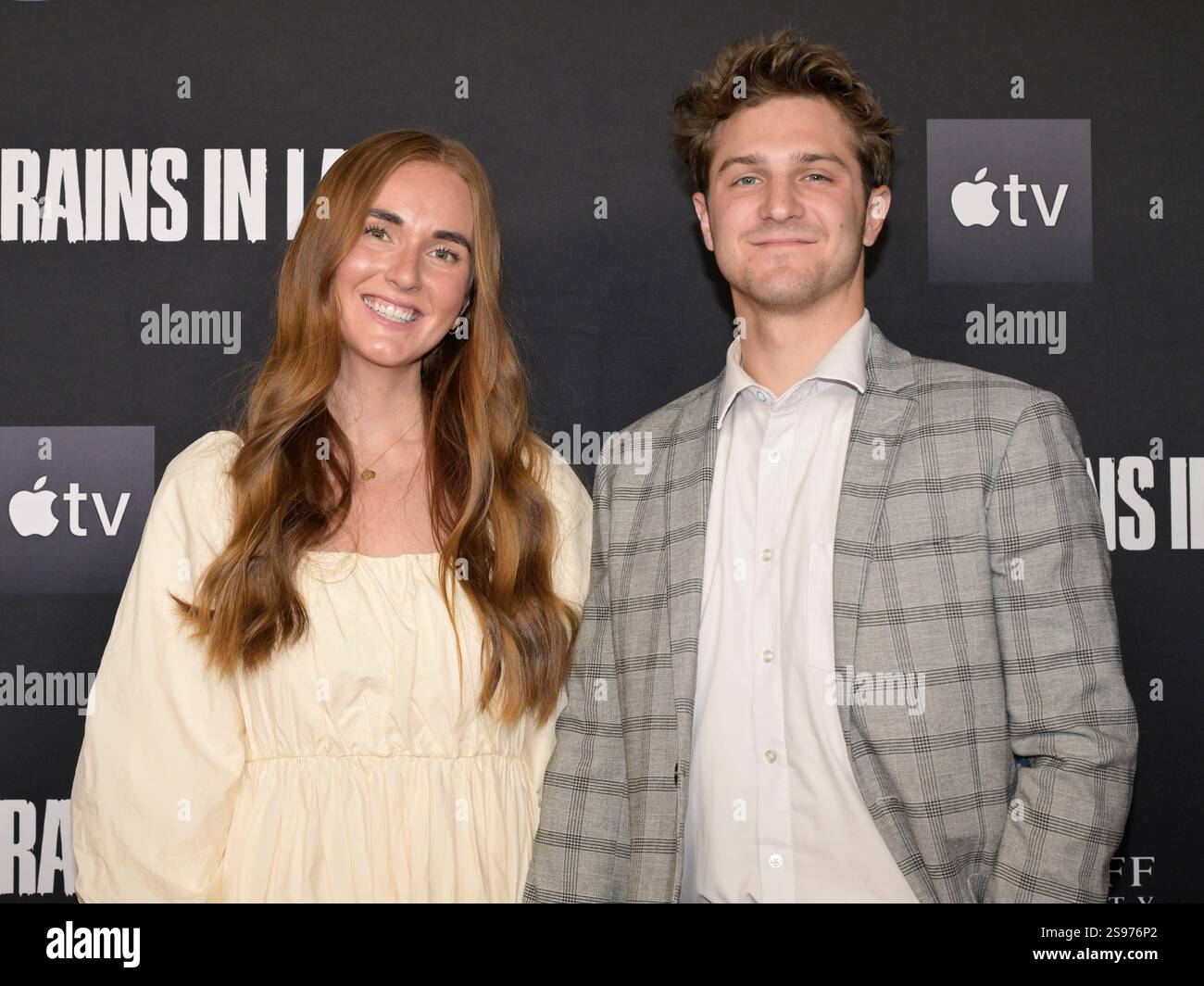 23 January 2025 - Hollywood, California - Haleigh Weaver and Preston ...