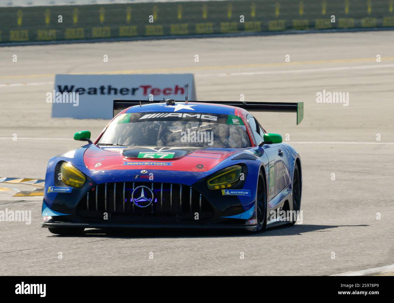 DAYTONA, FL - JANUARY 24: (57) GTD Driver Russell Ward, Philip Ellis ...