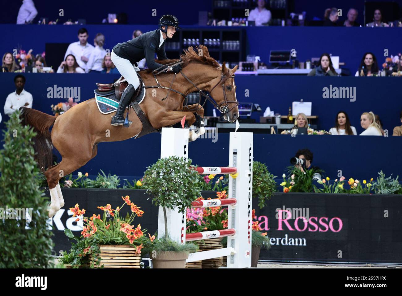 Kevin Staut of France with Crypton Comme Il Faut during the GDS ...