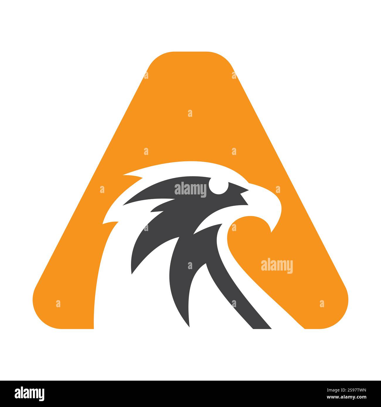 Initial Letter A Eagle Logo. Eagle Head Logo Concept For Business ...