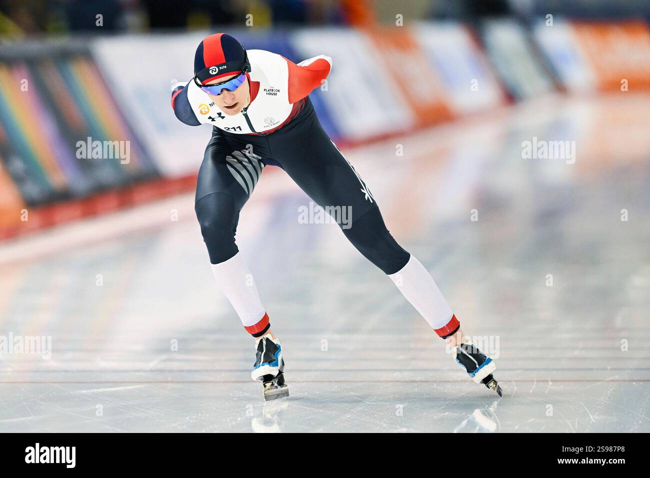 CALGARY, AB, CANADA JANUARY 24 Martina Sablikova (CZE) races during