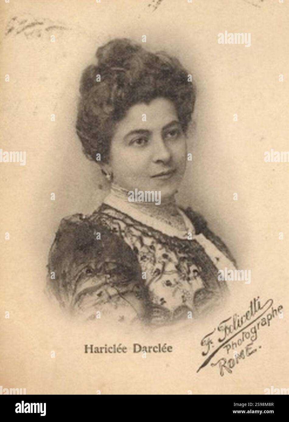 Hariclea darclée hi-res stock photography and images - Alamy