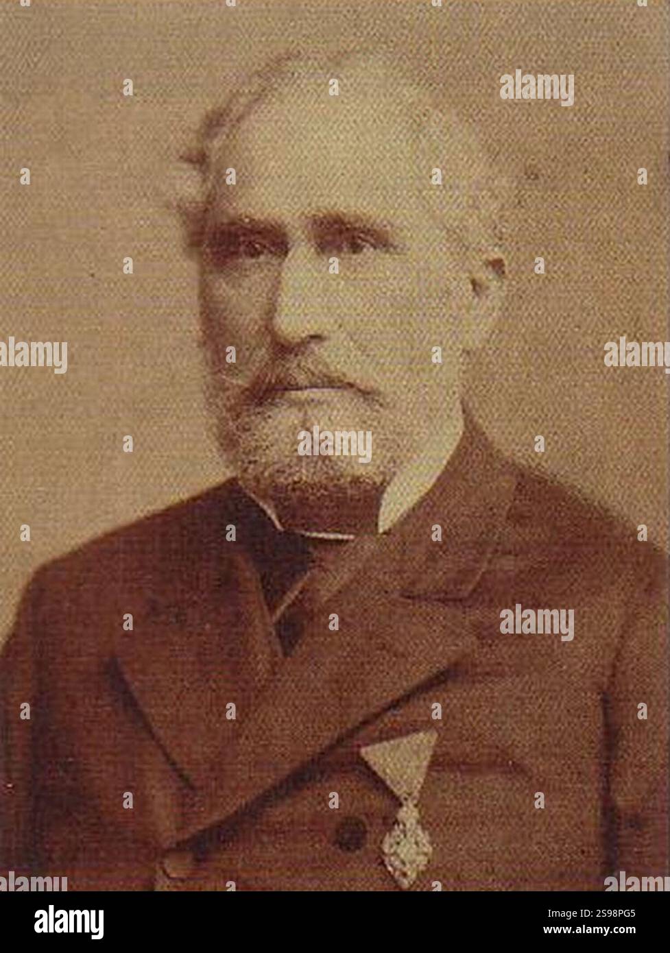 Hartl Ede portré. Stock Photo
