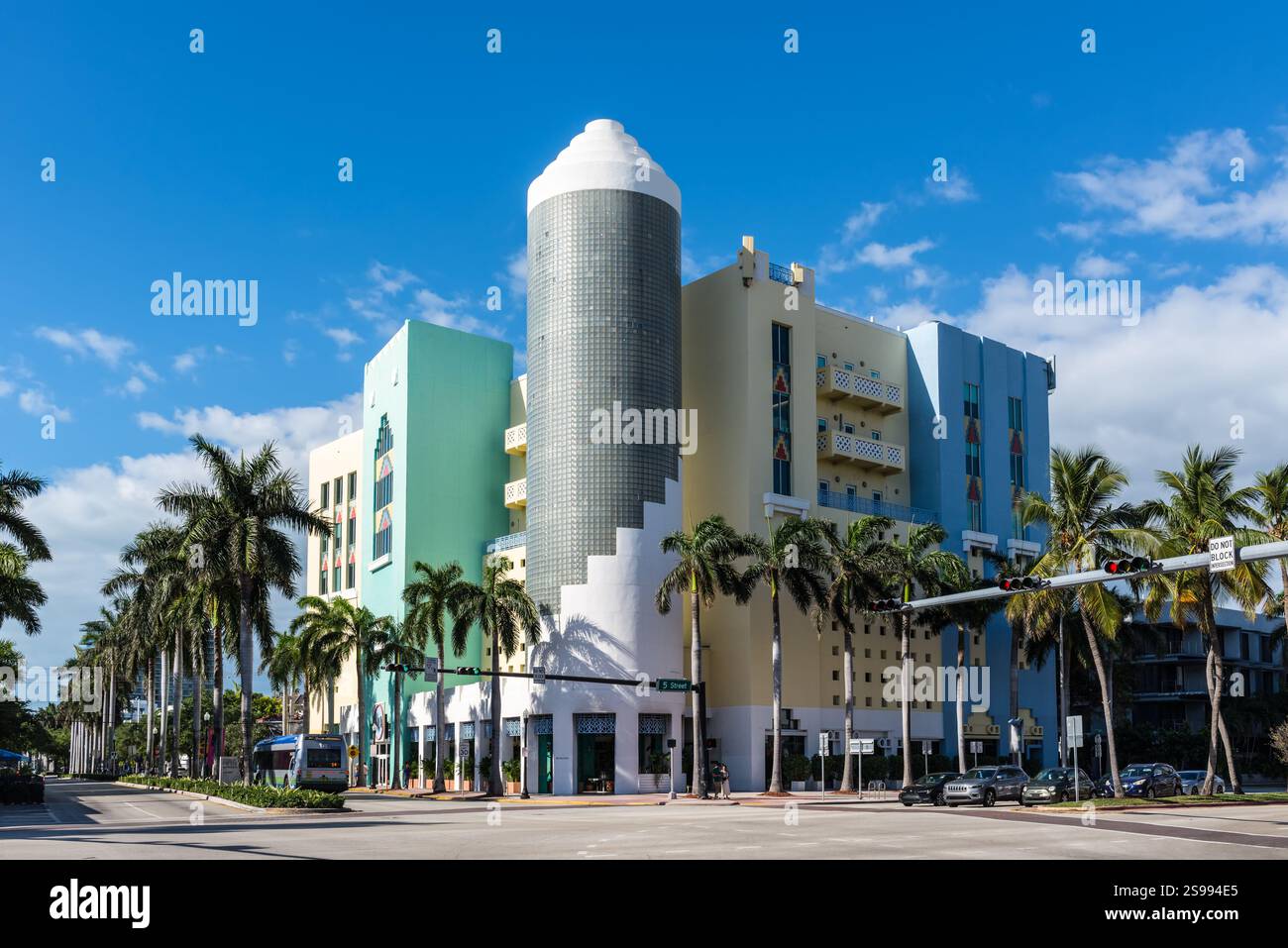 Hasalon Miami, FL, USA - March 30, 2024: The Mediterranean restaurant HaSalon ...