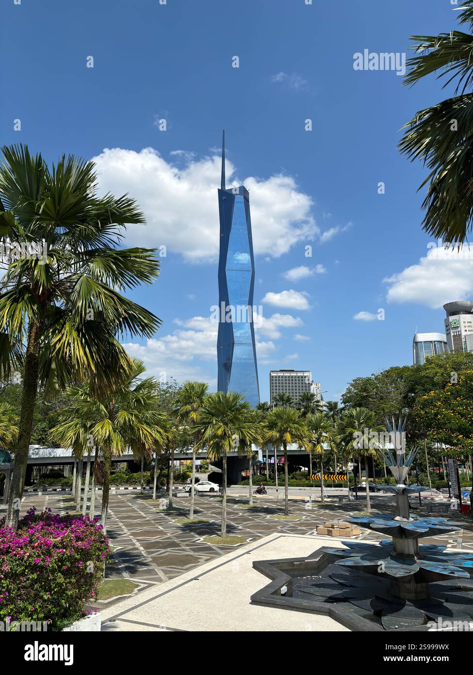The Merdeka 118 tower dominates the Kuala Lumpur skyline as the tallest ...