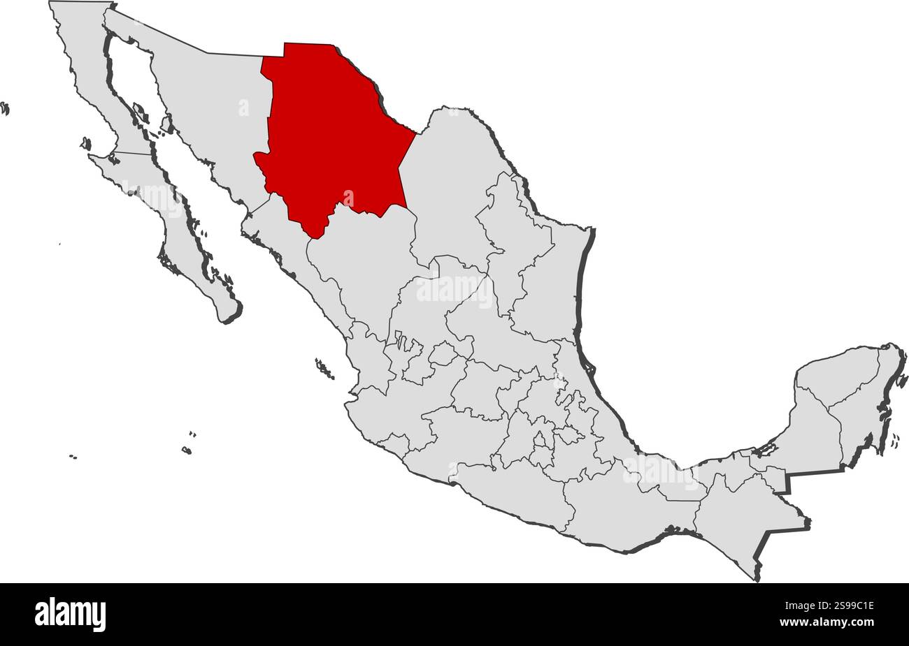 Chihuahua territory Cut Out Stock Images & Pictures - Alamy