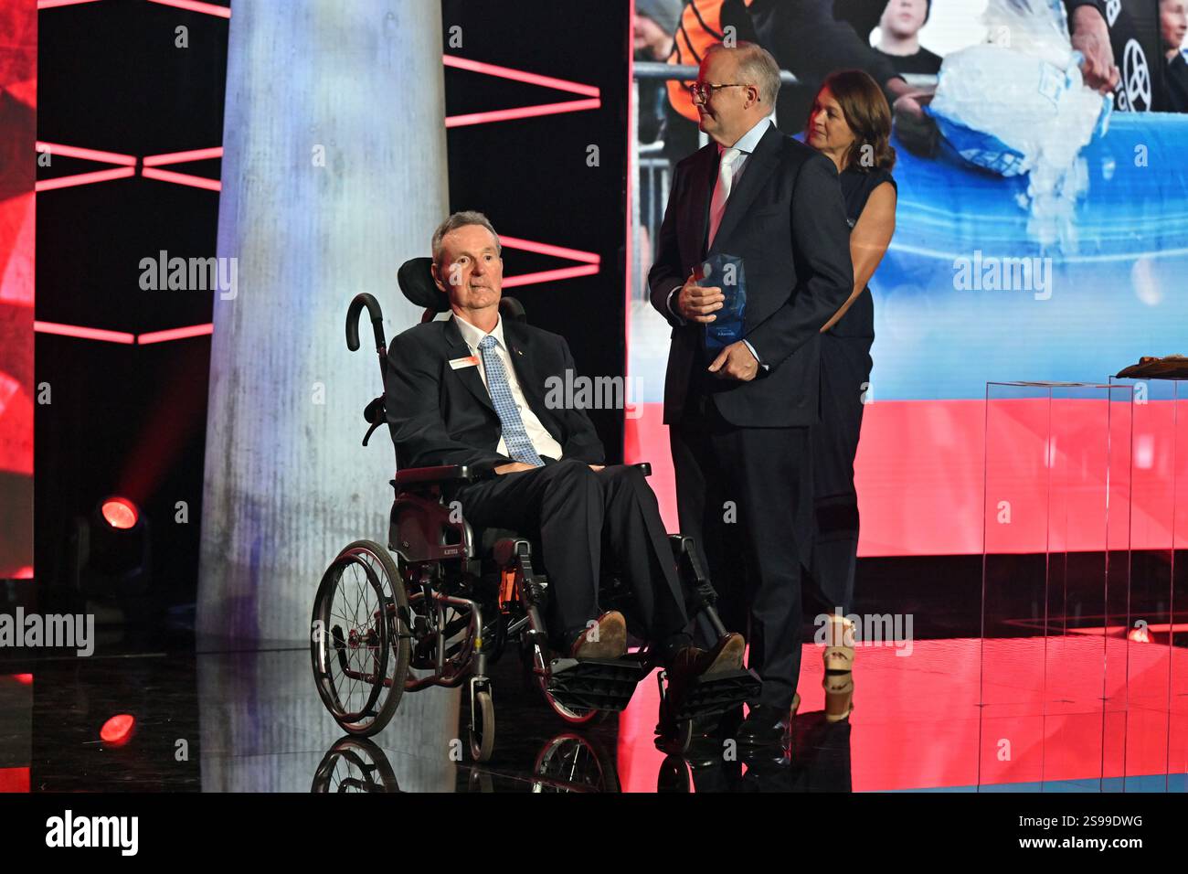 Australian of the Year Neale Daniher and Prime Minister Anthony ...