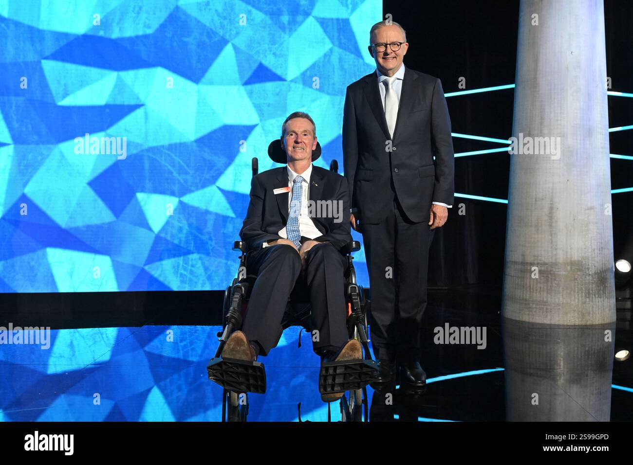 Prime Minister Anthony Albanese with Australian of the Year Neale ...
