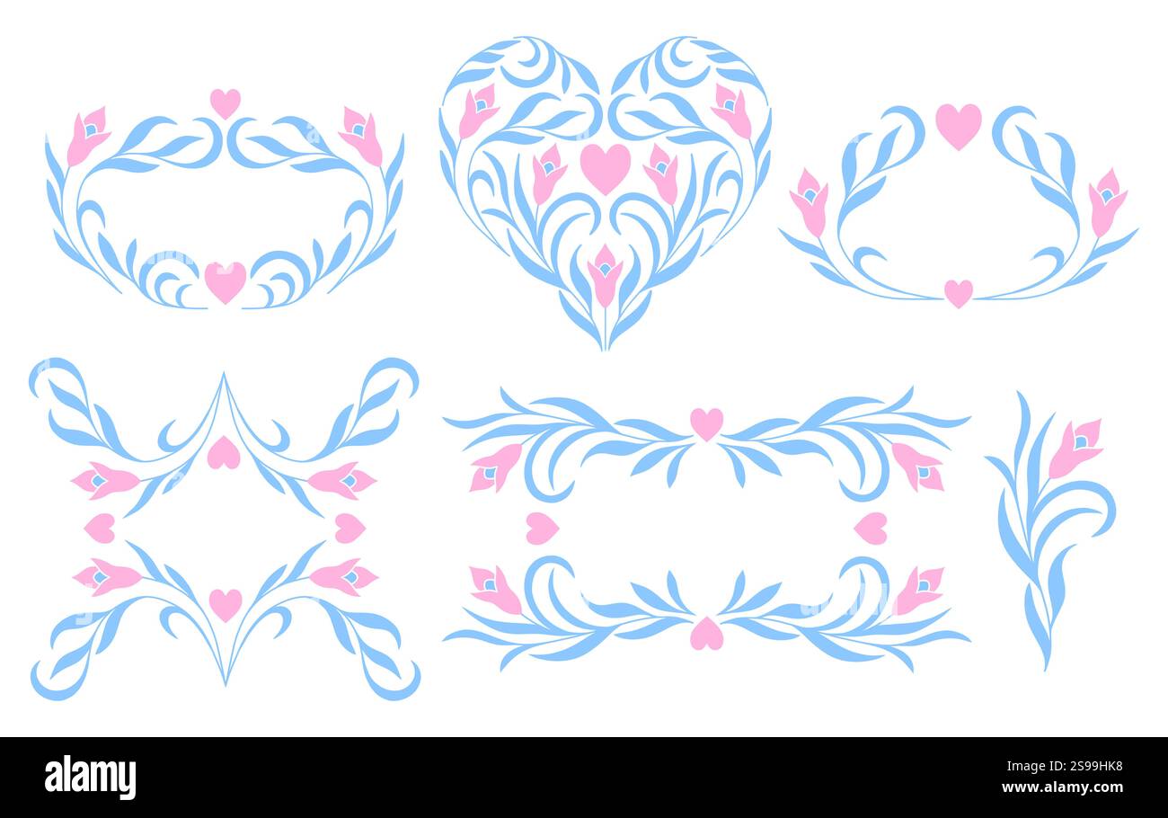 Elegant delicate Stock Vector Images - Alamy