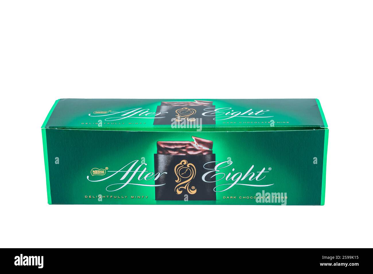 Wolverhampton, UK - January 24th 2025: Box of popular chocolates, After ...