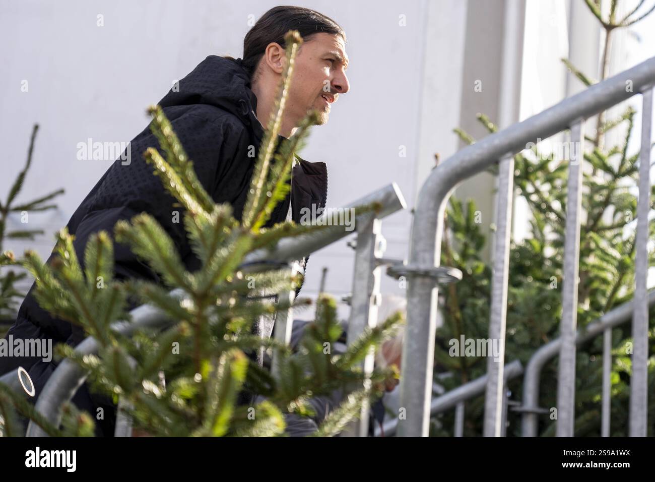 KITZBUEHEL, AUSTRIA JANUARY 25 footballer Zlatan Ibrahimovic of