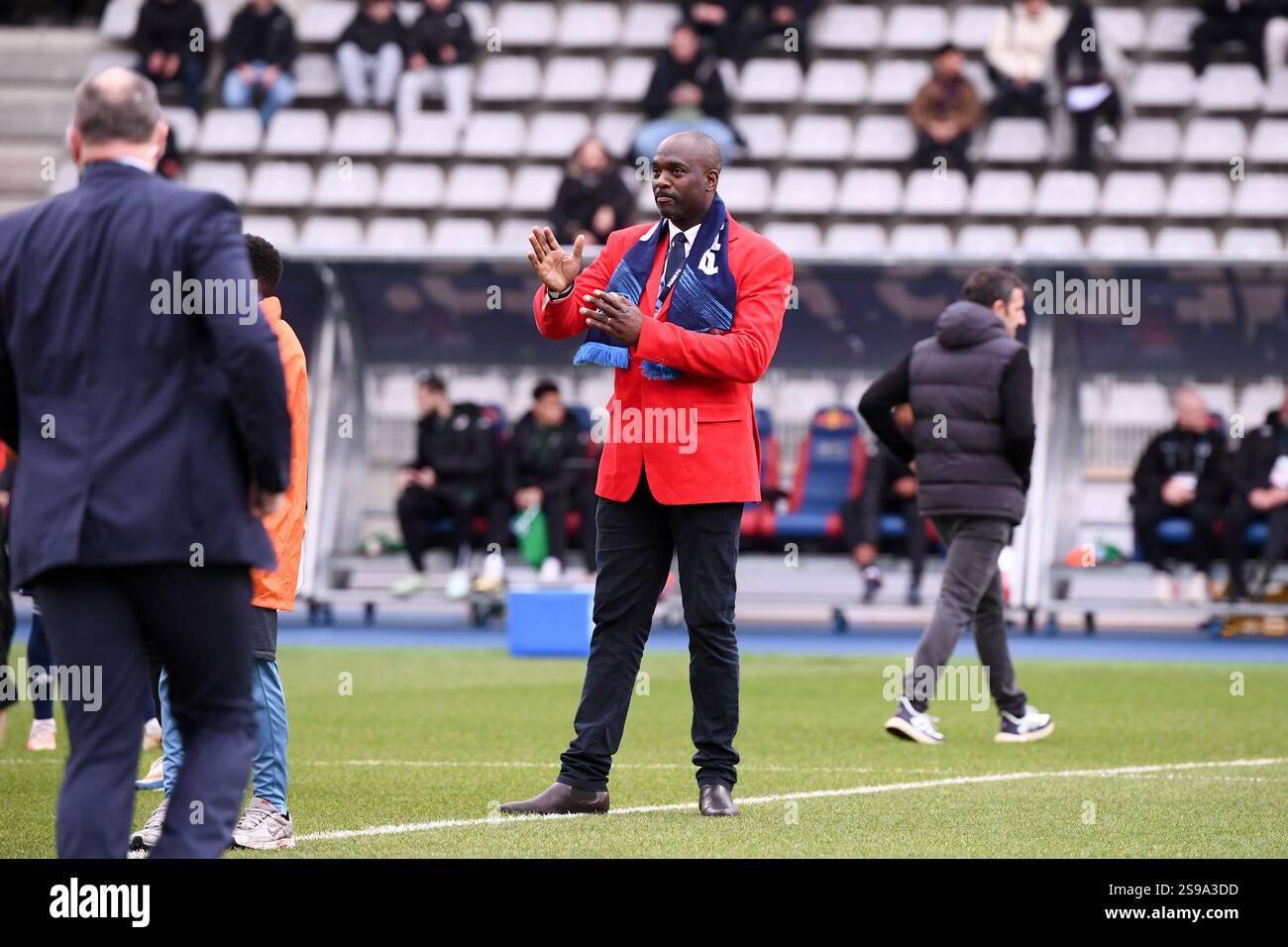 Pascal GENTIL during the Ligue 2 BKT match between Paris and Red Star ...