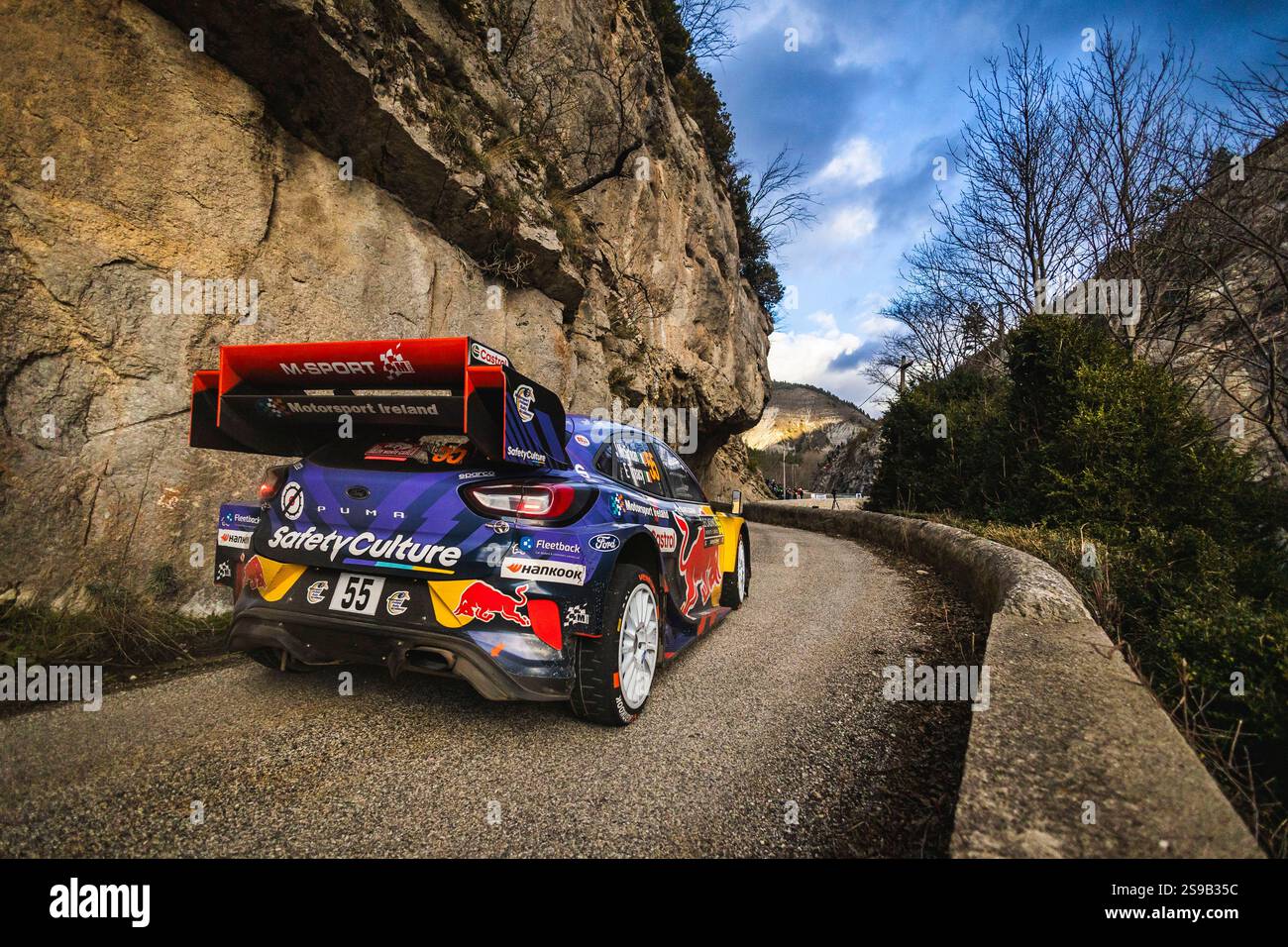55 Joshua MCERLEAN, Eoin TREACY, Ford Puma Rally1, action during the ...