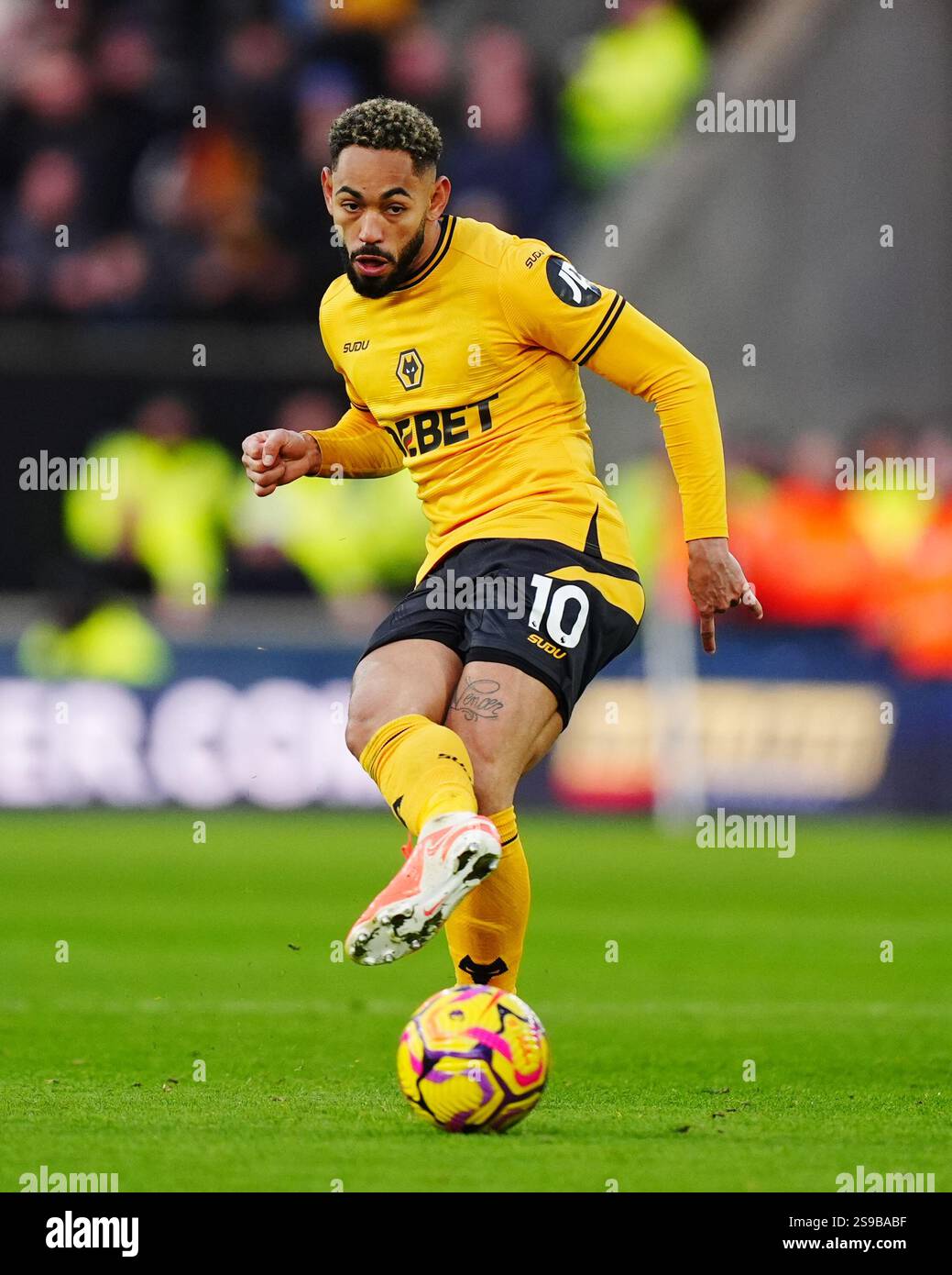 Wolverhampton wanderers matheus cunha hi-res stock photography and