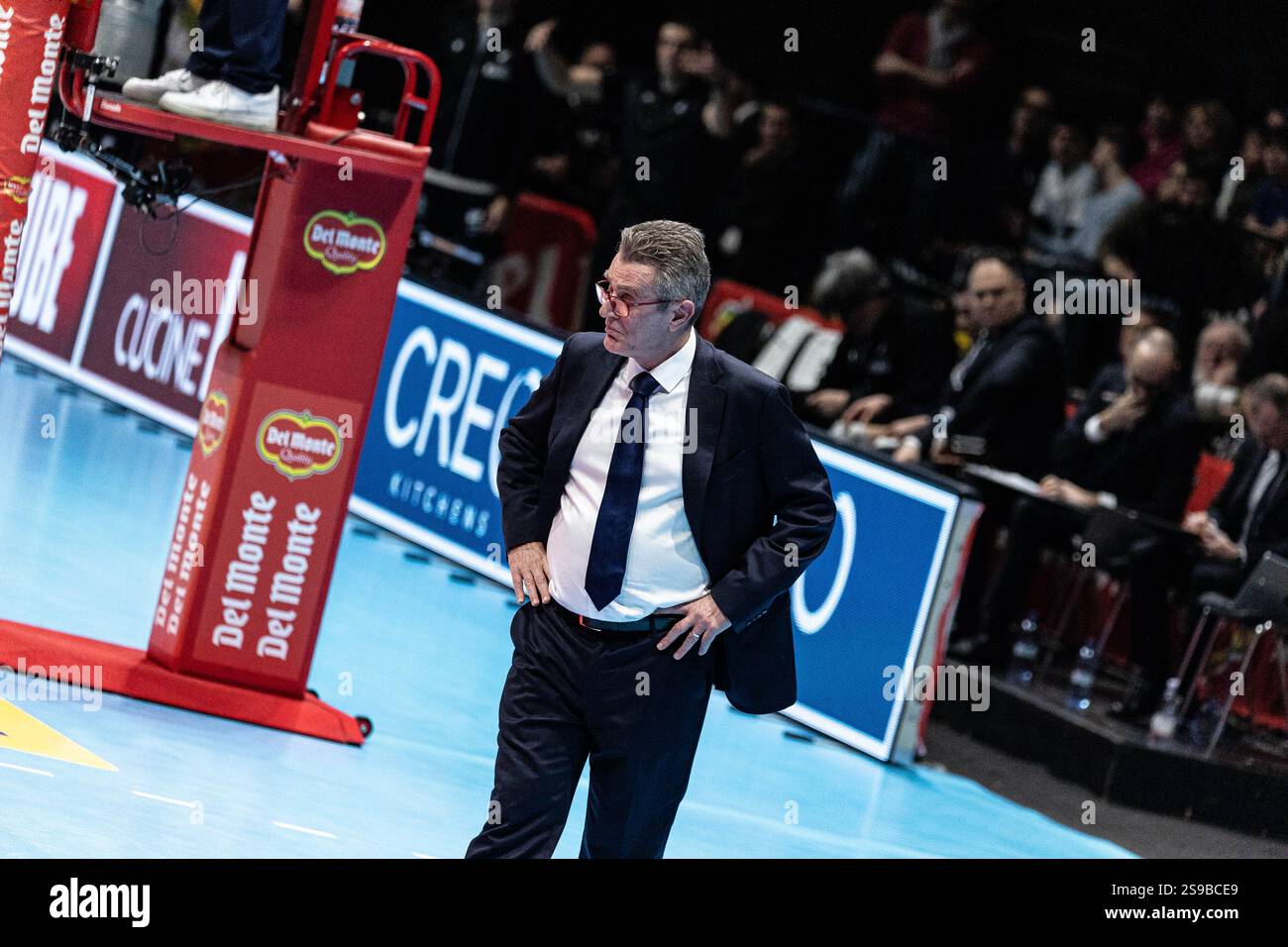 Angelo Ranaa LORENZETTI Angelo, Sir Susa Vim Perugia Head Coach during Del Monte ...