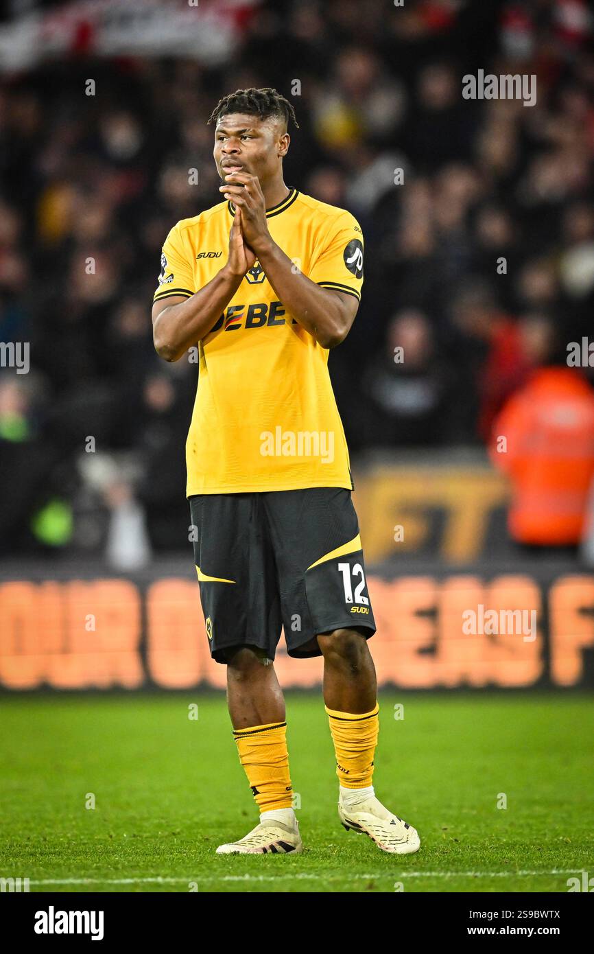 25th January 2025; Molineux Stadium, Wolverhampton, West Midlands ...
