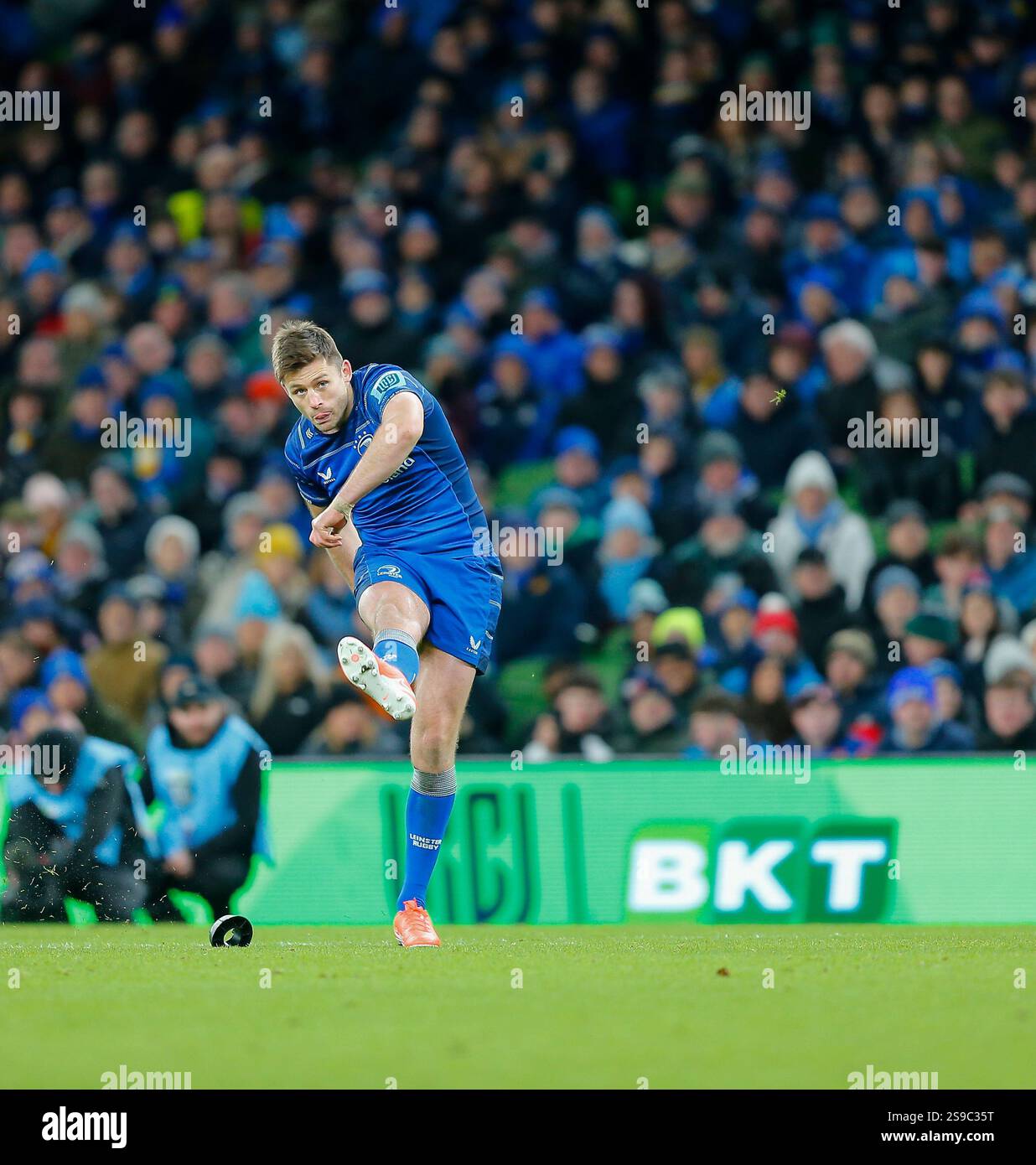 25th January 2025; Aviva Stadium, Dublin, Ireland; United Rugby