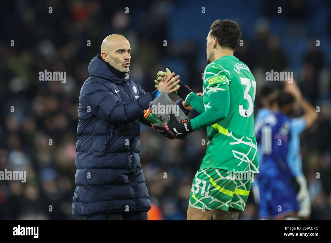 Manchester City president Maresca handshake The TNT Encounter: A Breaking Point