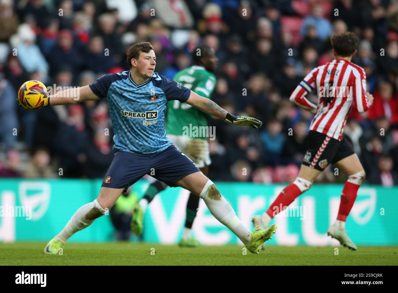 Sunderland Goalkeeper Anthony Patterson during the Sky Bet Championship ...
