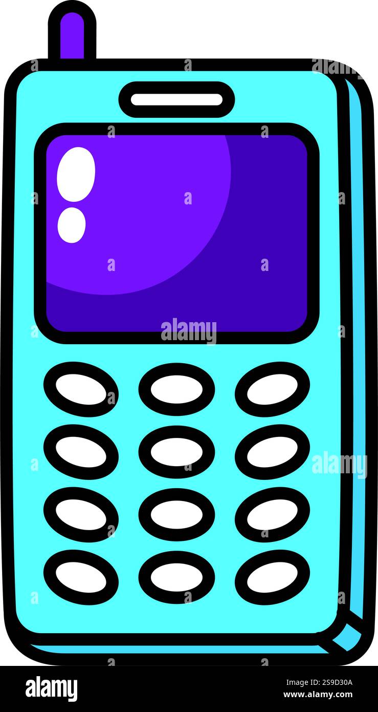 Retro phone icon Stock Vector Image & Art - Alamy