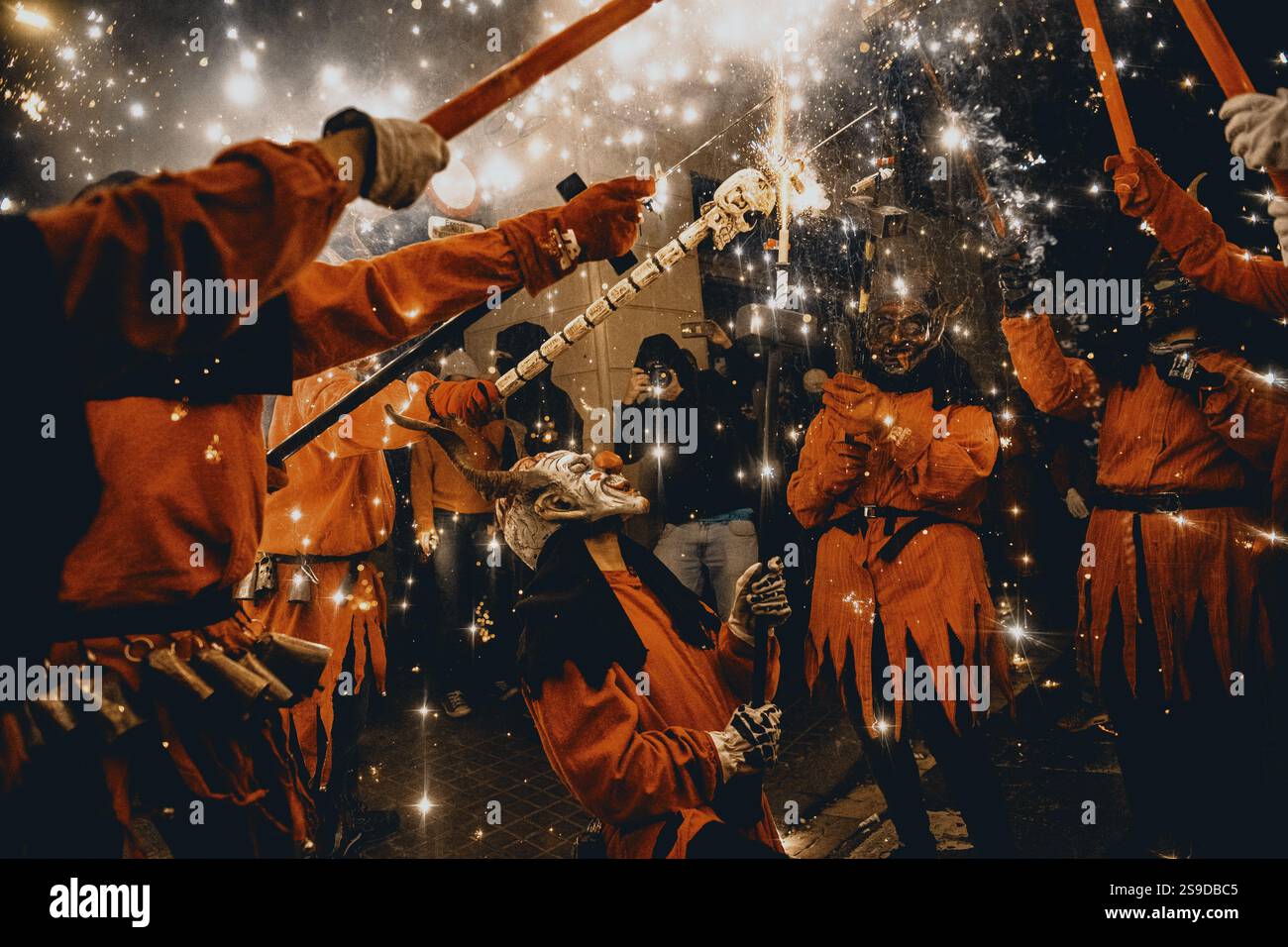 Correfoc barcelona 2025 hi-res stock photography and images - Alamy