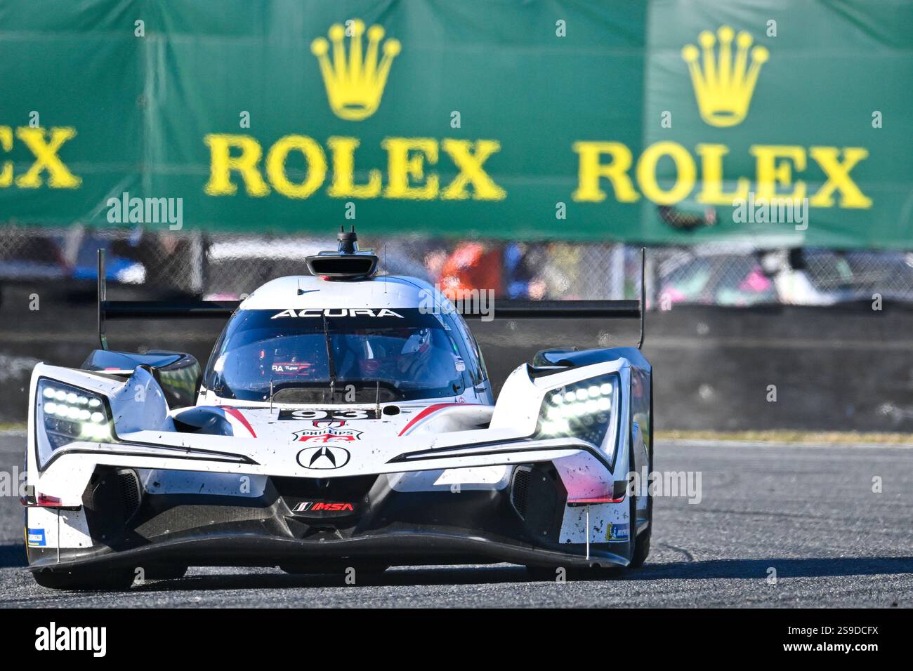 25 January 2025, USA, Daytona Beach Motorsport Rolex 24 Daytona