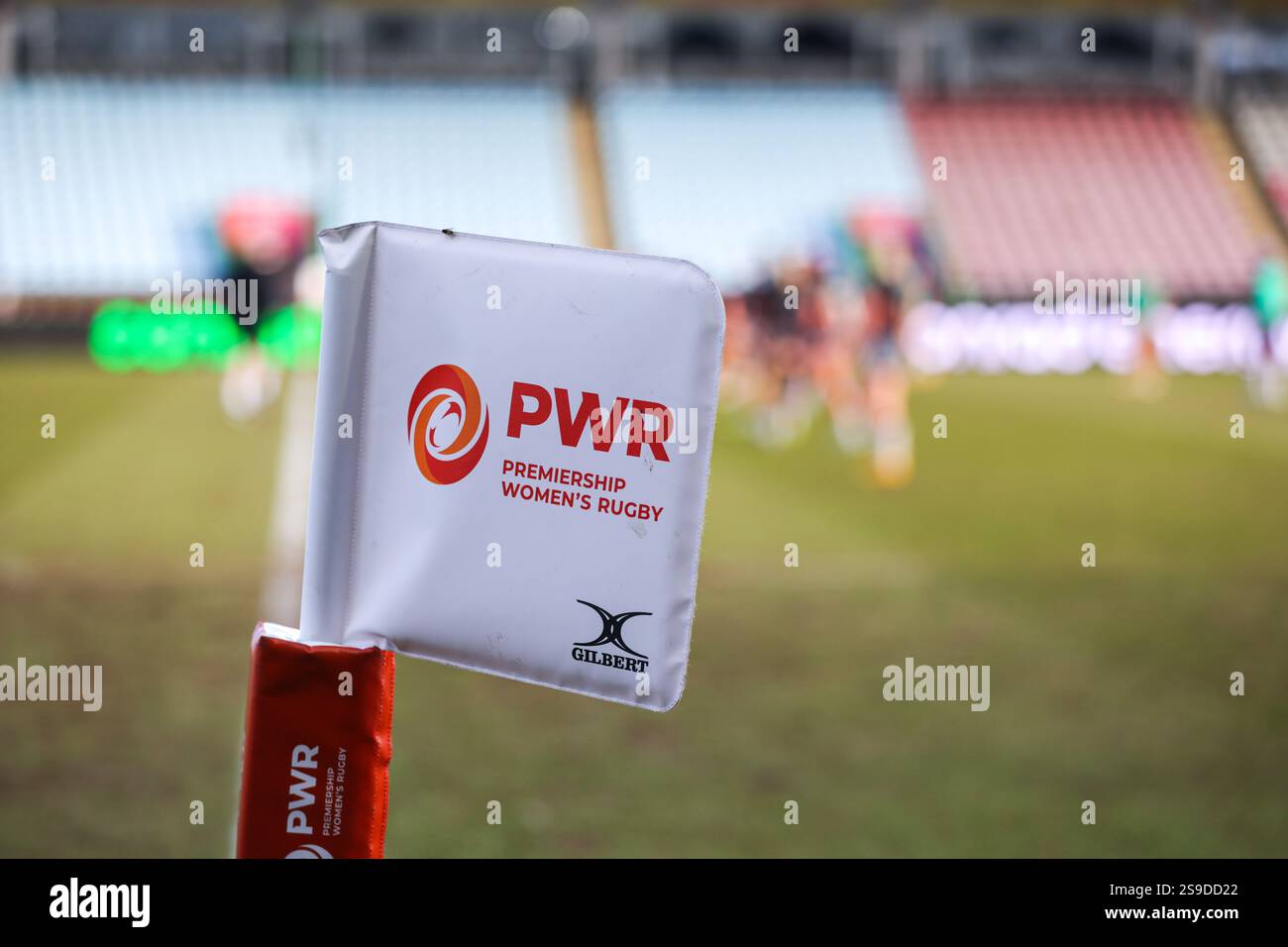 Stoop Capacity Rugby London, UK. 25th January 2025. Harlequins Women v Saracens Women match ...
