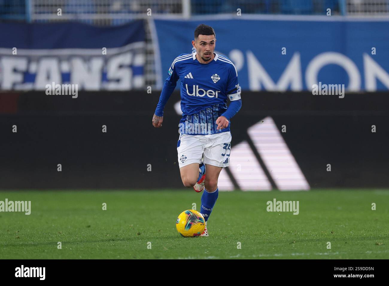 Como Italy 25th January 2025 Lucas Da Cunha Of Como 1907 During The 
