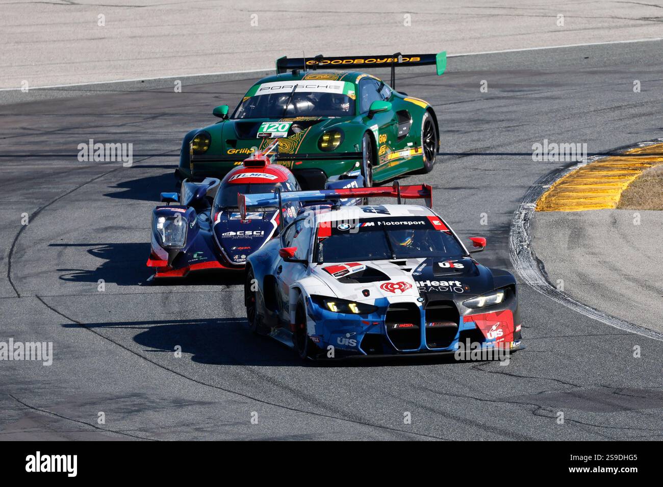 DAYTONA BEACH, FL - JANUARY 25: The #1 Paul Miller Racing BMW M4 GT3 ...