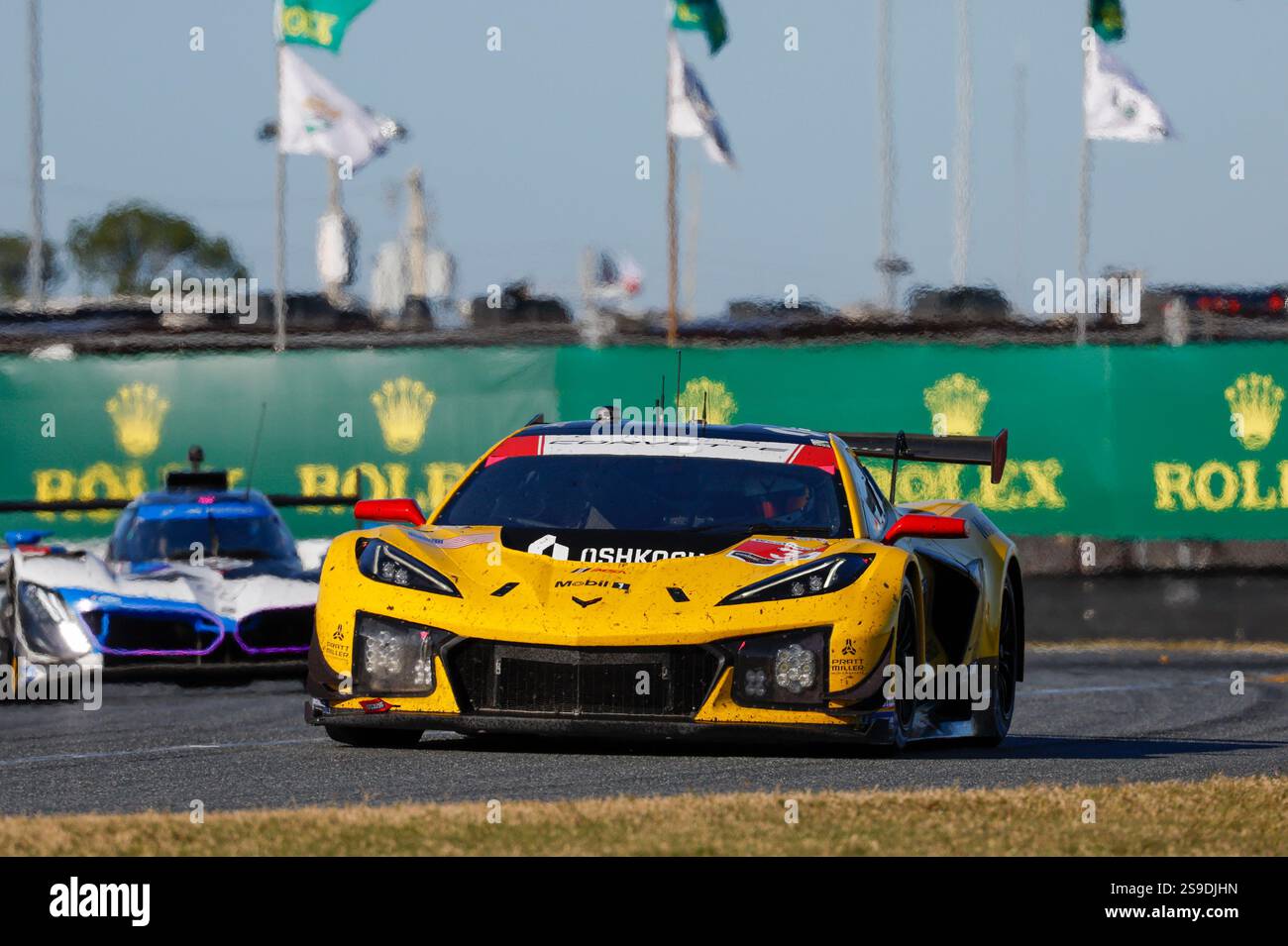 DAYTONA BEACH, FL - JANUARY 25: The #3 Corvette Racing by Pratt Miller ...