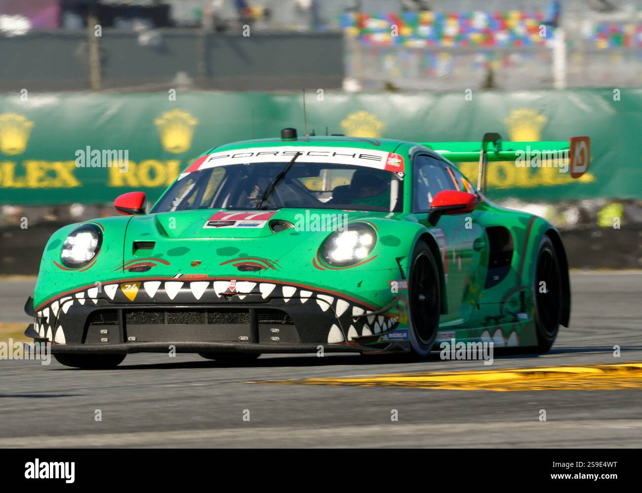 DAYTONA BEACH, FL JANUARY 25 during the Rolex 24 IMSA Race on