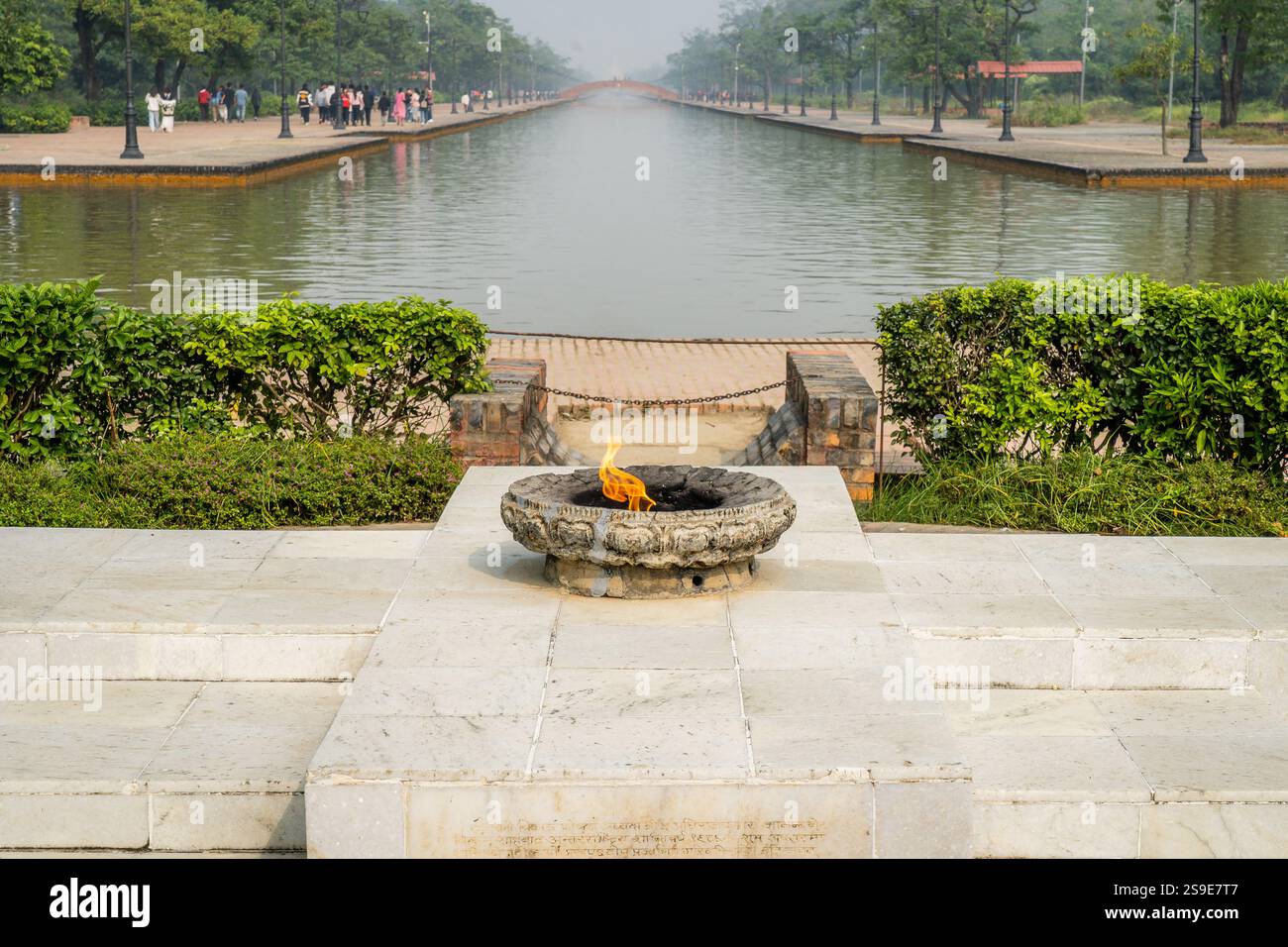 Lumbini is the birthplace of Buddha. Today, Lumbini is located in Nepal