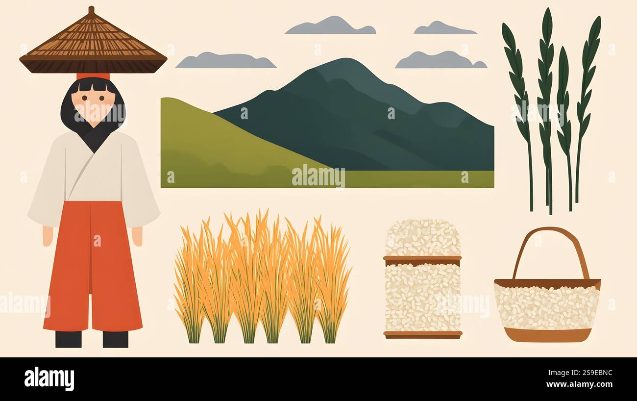 Detailed illustrated infographic showcasing the complete lifecycle of ...