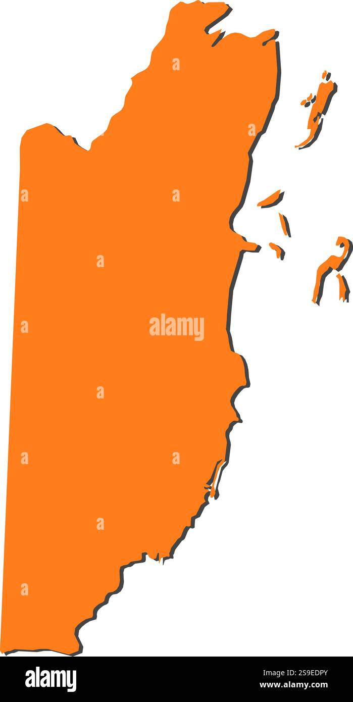 Maps of belize Stock Vector Images - Alamy