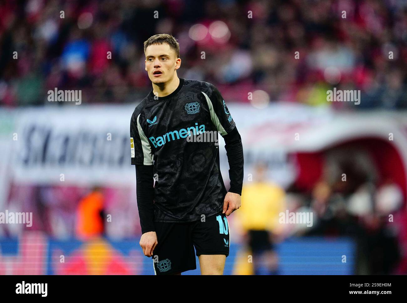 January 25 2025 Florian Wirtz (Bayer Leverkusen) looks on during a 1